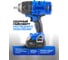 Гайковерт ударный аккумуляторный Forsage 1/2" + набор головок, в кейсе F-WT02F1161(51694) 9