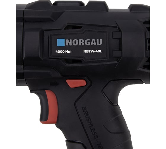 Гайковерт моментный NORGAU аккумуляторный 1", 1000-4000 Нм, NBTW-40L 057003140