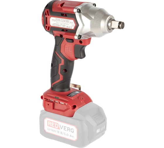 Гайковерт аккумуляторный ударный бесщеточный REDVERG RD-IW18BL-350/U (без акк, без з/у) 6682903