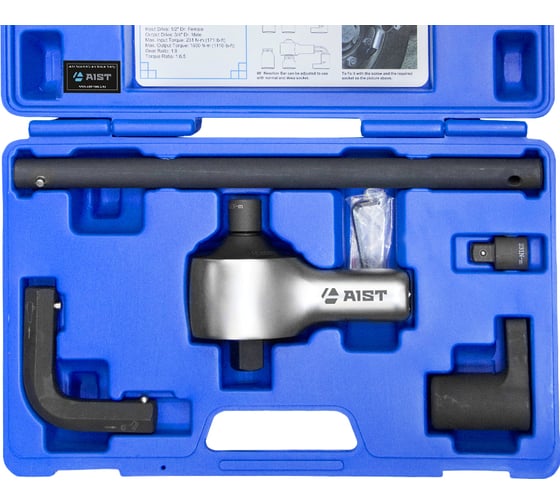 Мультипликатор 1/2"F x 3/4"M до 1500 Нм усилитель крутящего момента AIST 1:6.5 00-00016835 1
