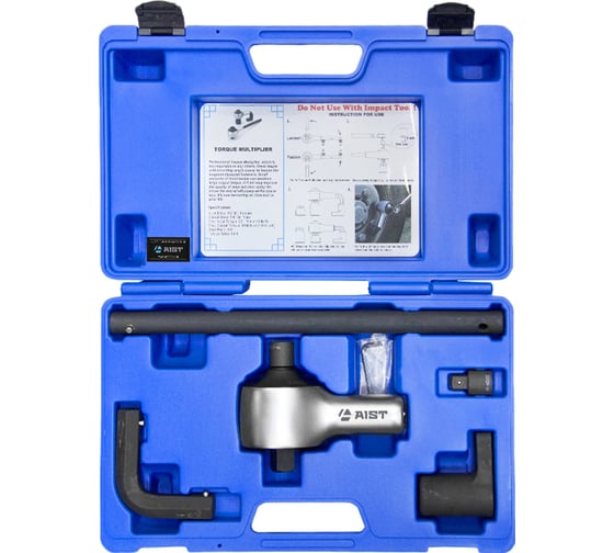 Мультипликатор 1/2"F x 3/4"M до 1500 Нм усилитель крутящего момента AIST 1:6.5 00-00016835