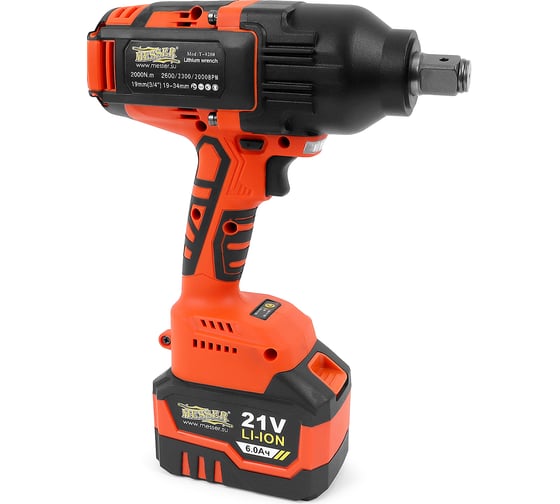 Аккумуляторный ударный гайковерт MESSER T9200 2000Нм 6Ач 05-40-920