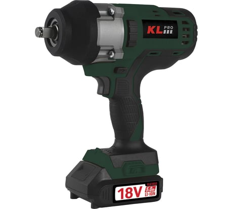 Профессиональный бесщеточный гайковерт аккумуляторный KLPRO KLSS18BHX-50 18 v / 5.0 ah li-ion 13997