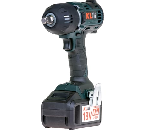 Профессиональный бесщеточный гайковерт аккумуляторный KLPRO KLSS18BH-80 18 v / 8.0 ah li-ion 13995