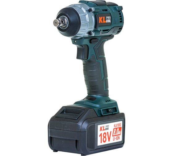 Профессиональный бесщеточный гайковерт аккумуляторный KLPRO KLSS18B-80 18 v / 8.0 ah li-ion 13992