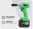 Гайковерт аккумуляторный бесщеточный ударный Zitrek Crusher 20-Li (20В, Li-ion 2x6.0Ач, з/у, кейс) 063-4372 11