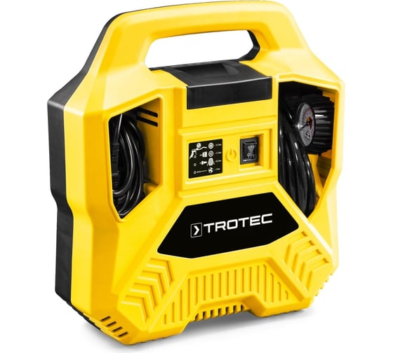 Комплект TROTEC Компрессор PCPS 10-1100 + Аккумуляторный ударный гайковерт PIWS 10-20В +Тестер тормозной жидкостиBW05 PCPS10-1100-set2