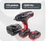 Аккумуляторный ударный гайковерт MIGHTY SEVEN 1/2", 1220 Нм, 18В DW-18502 1