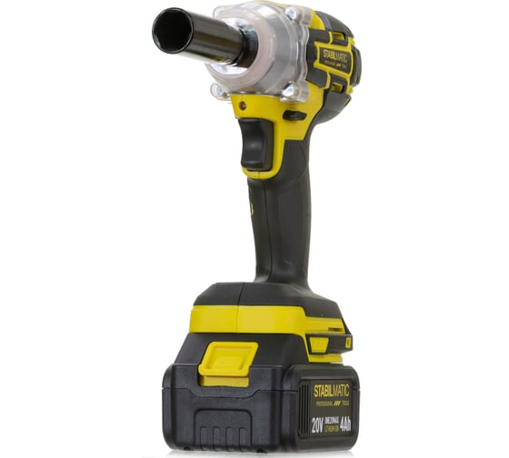 Аккумуляторный ударный гайковерт STABILMATIC 20В, 2х4.0 Ач DBW-350-PT2