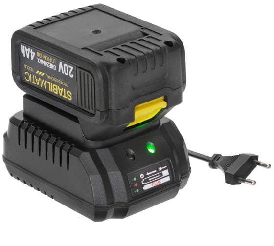 Аккумуляторный ударный гайковерт STABILMATIC 20В, 2х4.0 Ач DBW-350-PT2