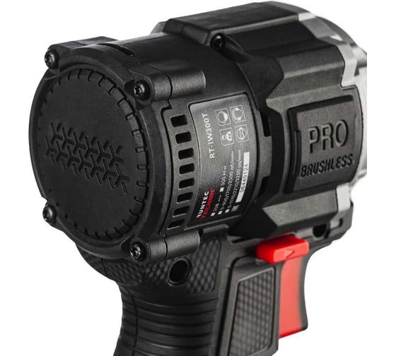 Ударный аккумуляторный гайковерт RUNTEC TECHNIC 1/2, 20 В, 2x4 Ач, 300 Нм RT-IW300T