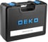 Аккумуляторный бесщеточный гайковерт DEKO ZKIS20-Li, 20 В, 2x4.0 Ач, 400 Нм, в кейсе 084-1047 5