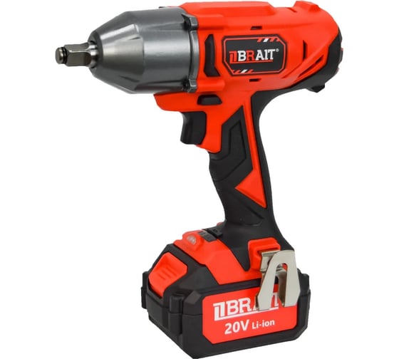 Аккумуляторный гайковерт BRAIT BCIW20-4-400PU PRO 21.01.205.101