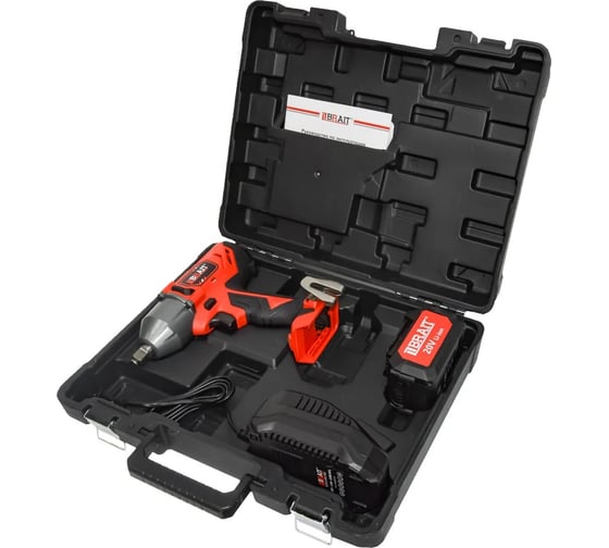 Аккумуляторный гайковерт BRAIT BCIW20-4-400PU PRO 21.01.205.101