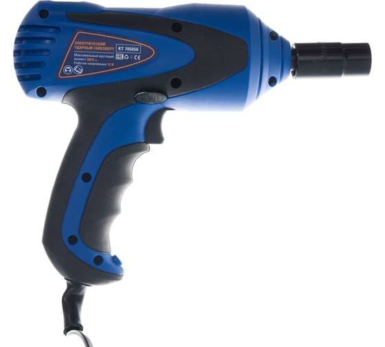 Электрический ударный гайковерт KRAFT 1/2", 380 Нм KT 705056