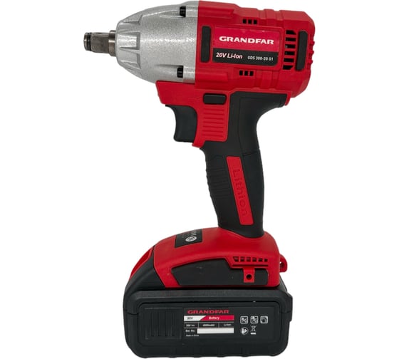 Аккумуляторный ударный гайковерт(винтоверт) GRANDFAR GDS300-20G1