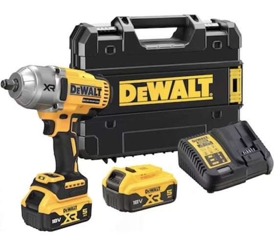 Аккумуляторный ударный гайковерт Dewalt DCF900P2T-QW