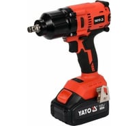 Аккумуляторный ударный гайковерт YATO 700 НМ 18В YT-82806