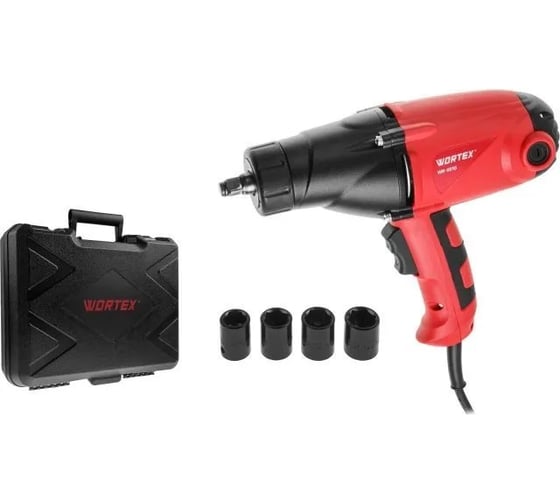 Электрический гайковерт WORTEX WR 4510 в чемодане, 450 Нм, 1010 Вт, 3800 уд/мин 1325582