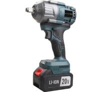 Гайковерт аккумуляторный бесщеточный Zitrek Crusher 20 PRO, 20В, 800 Нм, 1x4.0Ач 085-1019