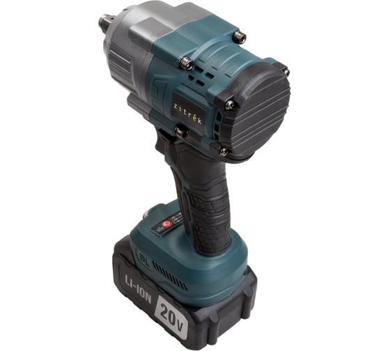 Гайковерт аккумуляторный бесщеточный Zitrek Crusher 20 PRO, 20В, 800 Нм, 1x4.0Ач 085-1019