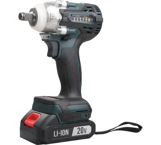Гайковерт аккумуляторный бесщеточный Zitrek Crusher 20, 20В, 300 Нм, 1x2.0Ач 085-1021