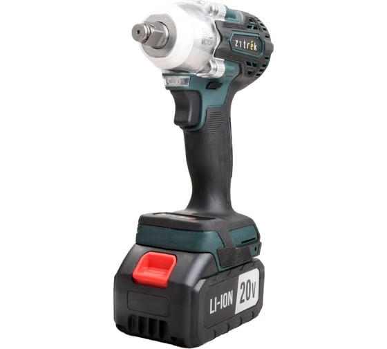 Гайковерт аккумуляторный бесщеточный Zitrek Crusher 20 в кейсе, 20В, 300 Нм, 2x4.0Ач 085-1022
