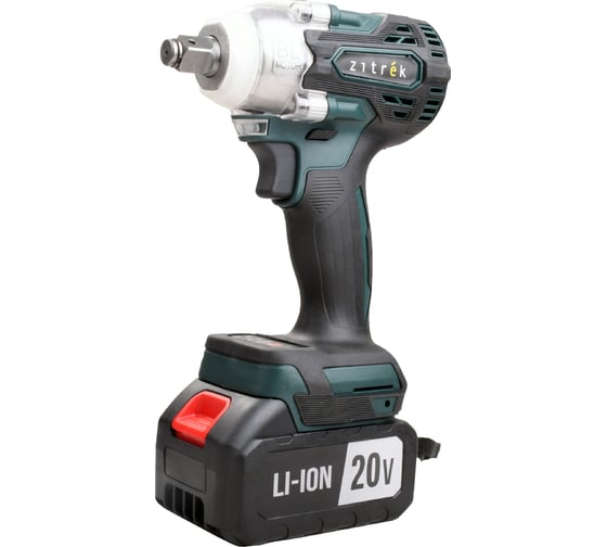 Гайковерт аккумуляторный бесщеточный Zitrek Crusher 20 в кейсе, 20В, 300 Нм, 2x4.0Ач 085-1022