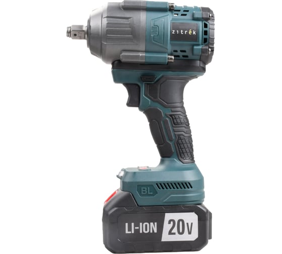 Аккумуляторный бесщеточный гайковерт Zitrek Crusher 20 PRO в кейсе, 20В, 800 Нм, 2x4.0Ач 085-1020