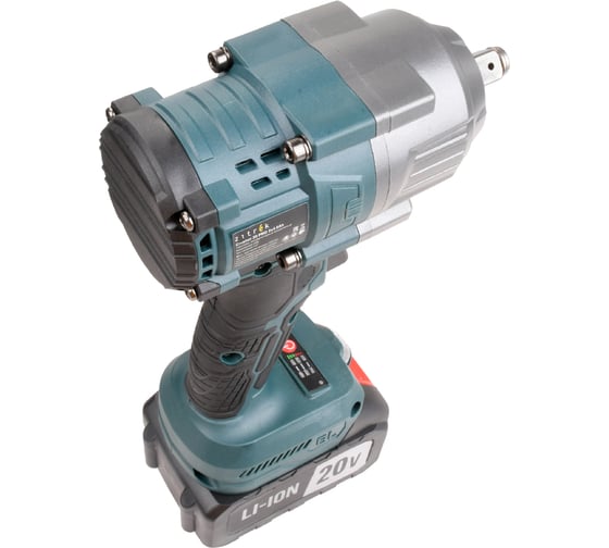 Аккумуляторный бесщеточный гайковерт Zitrek Crusher 20 PRO в кейсе, 20В, 800 Нм, 2x4.0Ач 085-1020