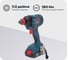 Аккумуляторный гайковерт Bosch GDX 180-LI, 2x2.0 Ач 06019G5223 7