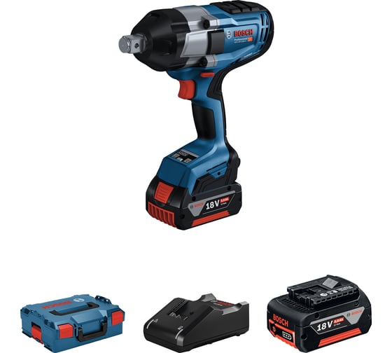 Аккумуляторный гайковерт Bosch GDS 18V-1050 H 06019J8522