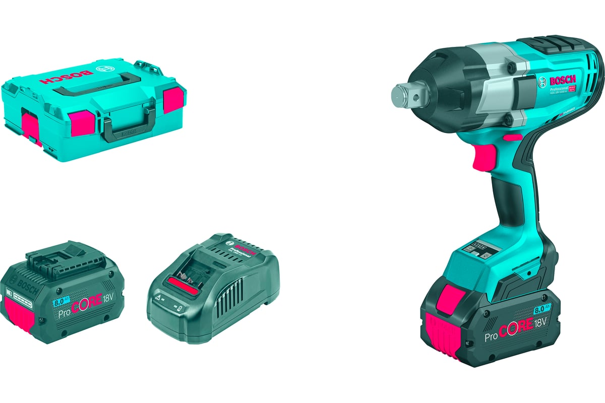 Аккумуляторный гайковерт Bosch GDS 18V-1050 H 06019J8502 - выгодная ...