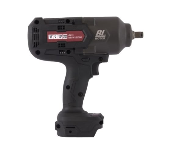Гайковерт ударный аккумуляторный бесщёточный Thorvik BBIW121700DNB 1/2DR, 21В, 1700 Нм, (без АКБ и З/У) 053913