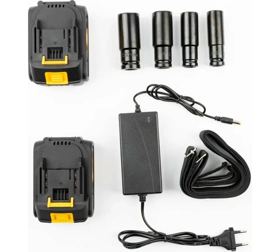 Аккумуляторный ударный гайковерт EDON AAW-21/300BL 25088