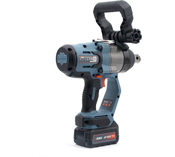 Гайковерт ударный аккумуляторный SENIX X2 20V, 2000Нм, 0-1650 об/мин PDWX2-M6-EU-0