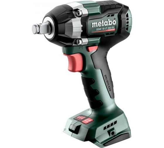 Аккумуляторный гайковерт Metabo SSW 18 LT 300 BL ,18 В,300 Нм, 1/2, MetaB 602398840
