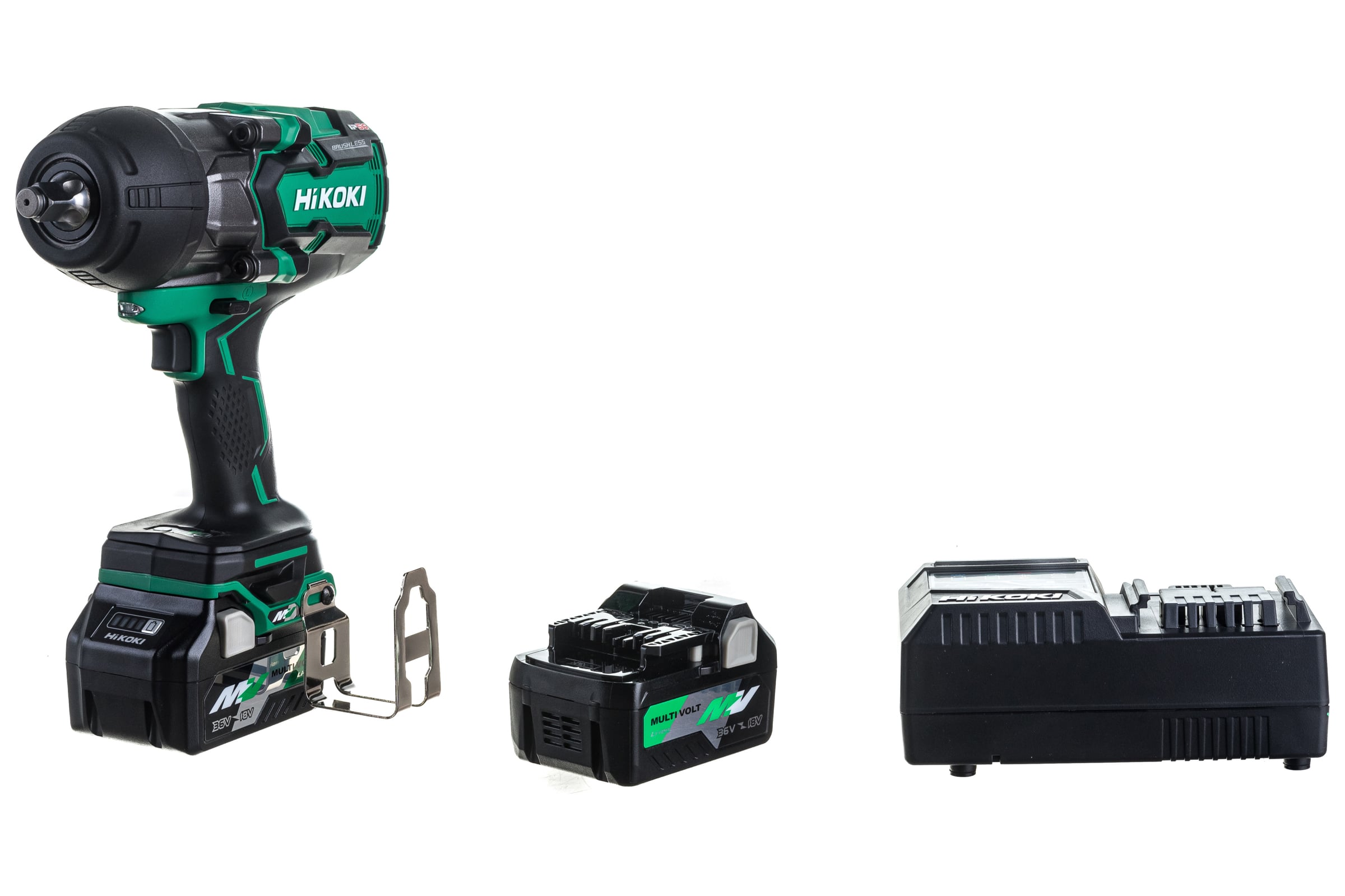 Аккумуляторный ударный гайковерт Hikoki WR36DB BL 1130Нм, 36В 2х2