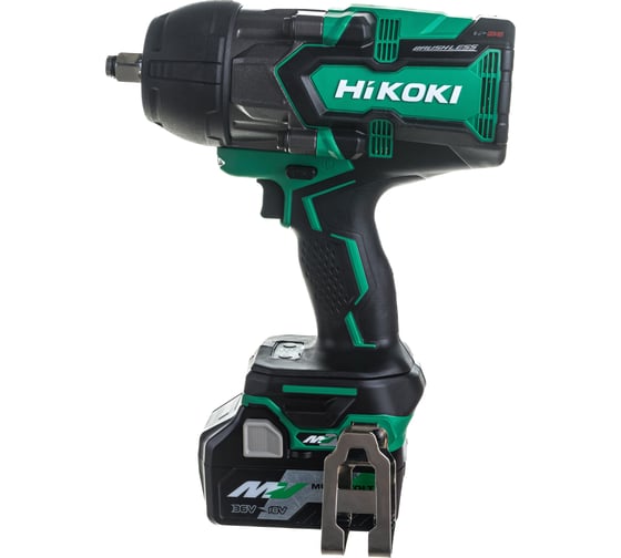 Аккумуляторный ударный гайковерт Hikoki WR36DB BL 1130Нм, 36В 2х2.5Ач WR36DBRGZ