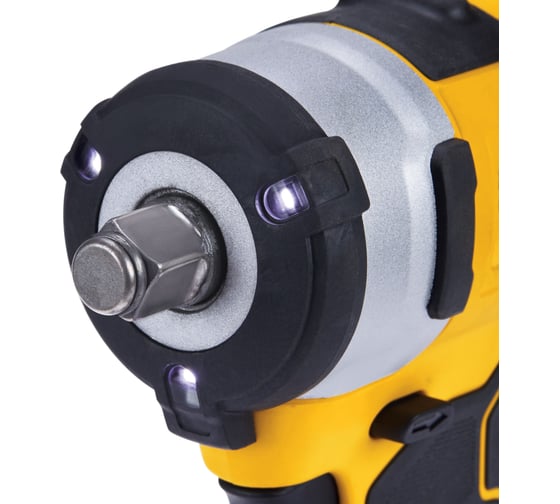 Аккумуляторный гайковерт DEWALT DCF901P1G, 12 В, 340 Нм, 3250 уд/мин, с АКБ 5 Ач и ЗУ, в чехле DCF901P1G-QW