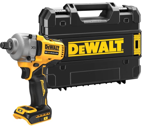 Аккумуляторный гайковерт DEWALT 18 В, 1084 Нм, 3250 уд/мин, без АКБ и ЗУ, в кейсе TSTAK DCF891NT
