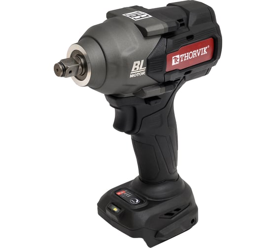 Гайковерт ударный аккумуляторный бесщёточный THORVIK 1/2DR, 21В, 1080 Нм, (без АКБ и З/У) BBIW121080DNB 053912 1
