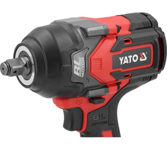 Аккумуляторный бесщеточный ударный гайковерт YATO 18 В, 1/2", 1000 Нм YT-828071