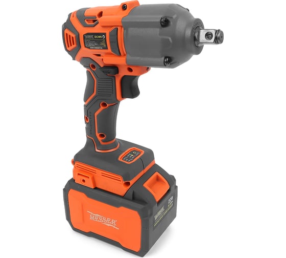 Аккумуляторный ударный гайковерт MESSER DCW9 750Нм М20 20В 6Ач 05-41-096