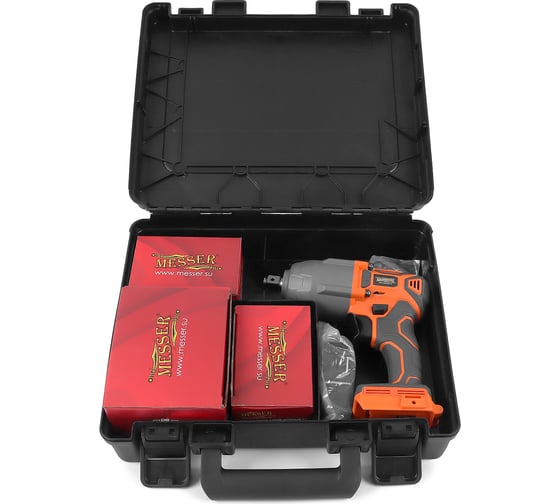 Аккумуляторный ударный гайковерт MESSER DCW6 1000Нм М24 20В 6Ач 05-41-066