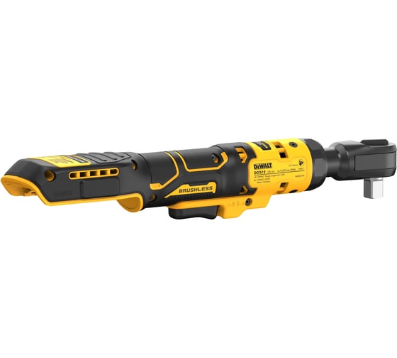 Аккумуляторный угловой гайковерт Dewalt DCF512D1, с трещоткой, 18 В, 95 Нм, 250 об/мин, с АКБ 2 Ач и ЗУ, в сумке DCF512D1-QW