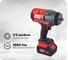 Гайковерт ударный аккумуляторный бесщёточный Rotake 8813 (T3-40D) 1/2DR, 18В, 1880 Нм 014301 1