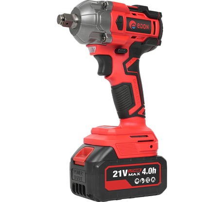 Гайковерт ударный аккумуляторный EDON UAW-21/300CBL 28015