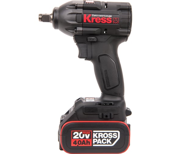 Аккумуляторный бесщеточный гайковерт Kress KU270.1