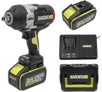 Аккумуляторный ударный гайковерт WORX Professional WU272